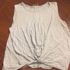 Zella front knot workout tank